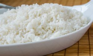 rijst opwarmen